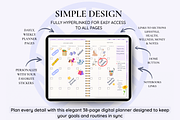 Undated Double-Page Digital Planner, a Templates & Theme by LumusStudio (Thumbnail 2 of 7)