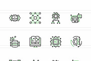 AI & Machine Learning Icons, an Icon by IconBunny (Thumbnail 2 of 2)