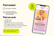 Pastel Rainbow Website Template, a Wix Template by Template Twist Shop (Thumbnail 4 of 10)