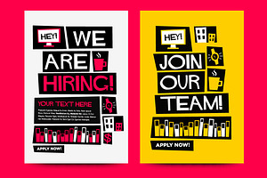 Job Recruitment Poster Templates