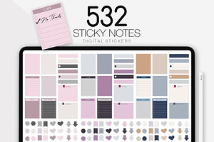 532 Digital Sticky Notes