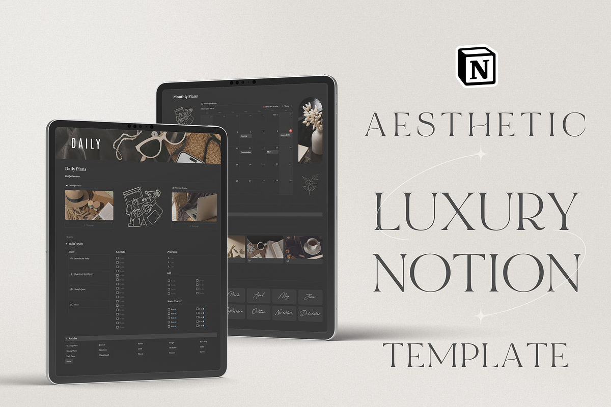 Notion Life Planner, an App Template by Asha Glenn Design Studio (Photo 1 of 10)