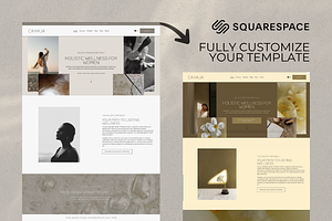 Aesthetic Squarespace Template