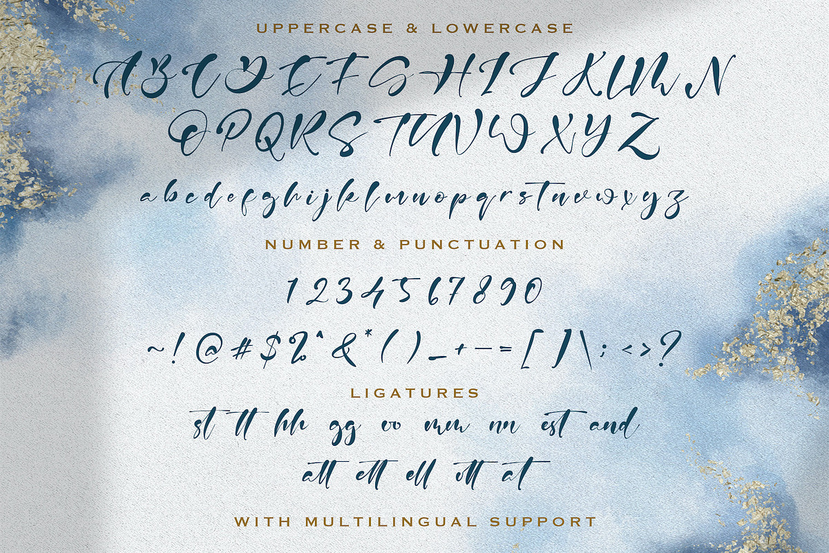 Anasteziya - Calligraphy Font, a Script Font by StringLabs (Photo 9 of 10)