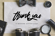 Blondering Modern Script Font, a Script Font by Haws.std (Thumbnail 6 of 6)