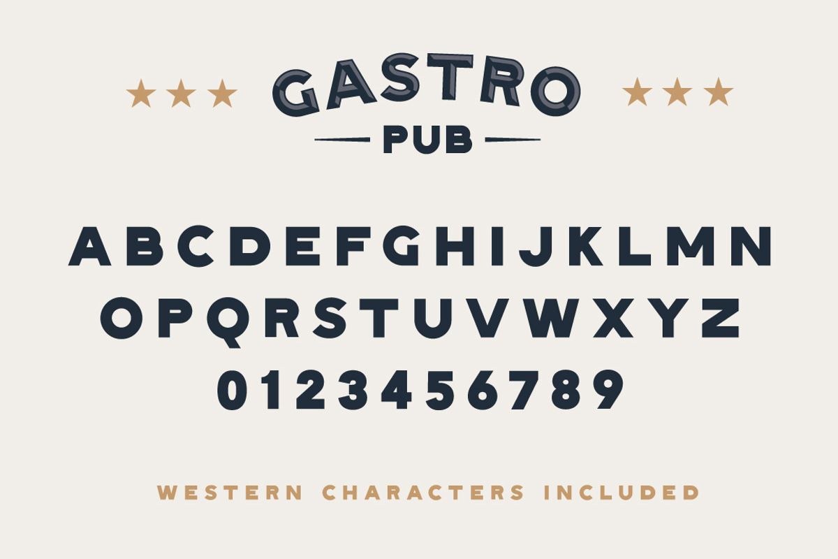 Gastro Pub - Type Family preview 7