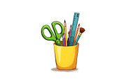 Happy Sparkle Apple Mascot, an Object Graphic by Designs_River (Thumbnail 9 of 13)