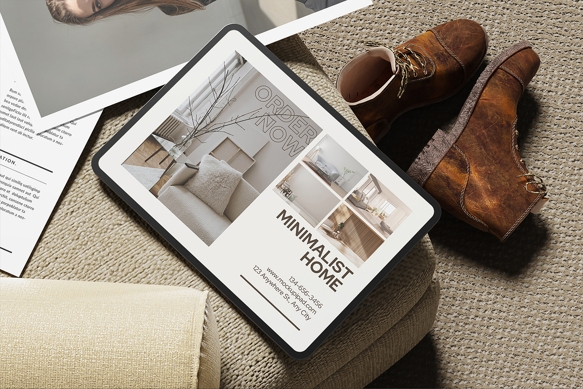 Ipad Pro Mockup, an iPad Mockup by Symie Design (Photo 3 of 4)