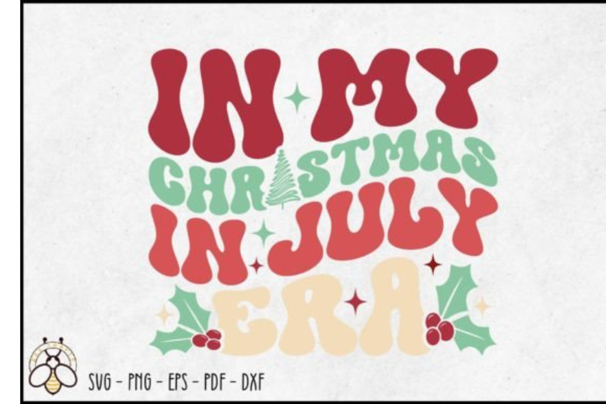 Christmas in July SVG Designs, an Object Graphic by BeeCraftR (Photo 10 of 14)