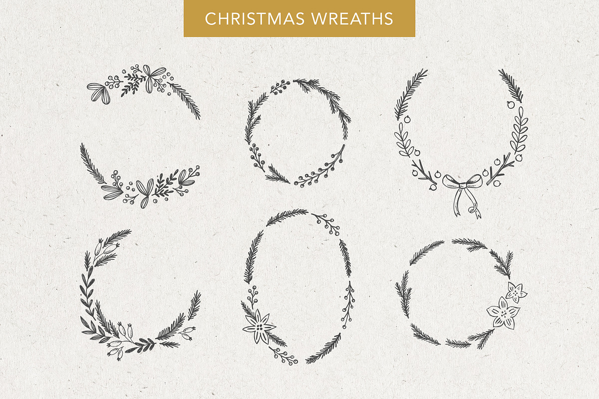 Vintage Christmas, a Decorative Illustration by Redchocolate (Photo 8 of 11)