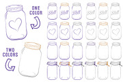 Purple Jar Vectors & Clipart, an Illustration by Amanda Ilkov (Thumbnail 3 of 4)