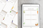 Canva Digital Meal Planner, a Design Template by Makii Templates (Thumbnail 5 of 6)