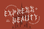 Clister – Blackletter Ornamental, a Blackletter Font by Vadovastd (Thumbnail 2 of 7)