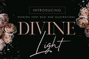 Divine Light Font Duo and extras, a Script Font by BlackCatsMedia (Thumbnail 1 of 11)