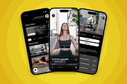 Yogin – Yoga & Meditation App Design, an App Template by twinstd (Thumbnail 4 of 5)