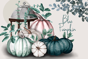 Autumn White Pumpkins