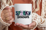 Watercolor Spooky Season Ghost PNG, an Illustration by designcity5 (Thumbnail 3 of 4)