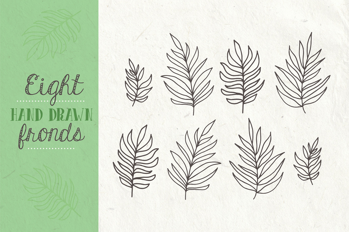 Feathers Clipart + Bonus Templates, an Object Graphic by The Pen and Brush (Photo 3 of 6)