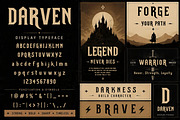 Darven - Gothic Display Typeface, a Serif Font by Pitchlook.Studio (Thumbnail 1 of 4)