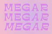 VT Megar - Retro Fonts, a Serif Font by ViactionType (Thumbnail 2 of 13)