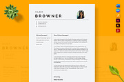 USA & NYC Job Market Resume, a Resume Template by Nur Designer (Thumbnail 2 of 4)