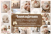 Baby Instagram Templates, a Social Media Template by Arslan (Thumbnail 2 of 9)