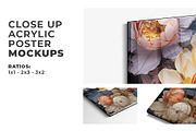 Acrylic Poster Mockups Bundle, a Merchandise Mockup by Mockups by Carlos Viloria (Thumbnail 2 of 13)