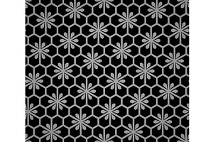 Flower geometric pattern. Seamless, a Decorative Illustration by RODINA