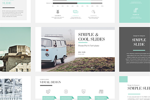Simple & Cool PowerPoint Template