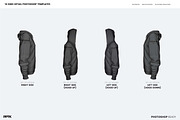 Mens Ghosted Zip Hoodie Templates, a Hoody Mockup by PrePress Toolkit (Thumbnail 3 of 7)