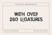 Holiday Galore - Hand-Drawn Font Duo, a Sans Serif Font by SilverStag Type Foundry (Thumbnail 33 of 39)