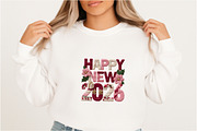 Happy New Year 2026 PNG, an Illustration by DreamArtGraphic (Thumbnail 2 of 5)