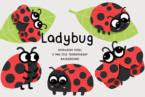 Cute Ladybug Png Ladybug Clipart, an Animal Illustration by Nattapohncha