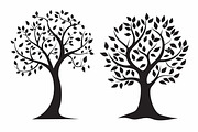 Tree of Life Silhouette Bundle, an Illustration by Designs_River (Thumbnail 7 of 9)