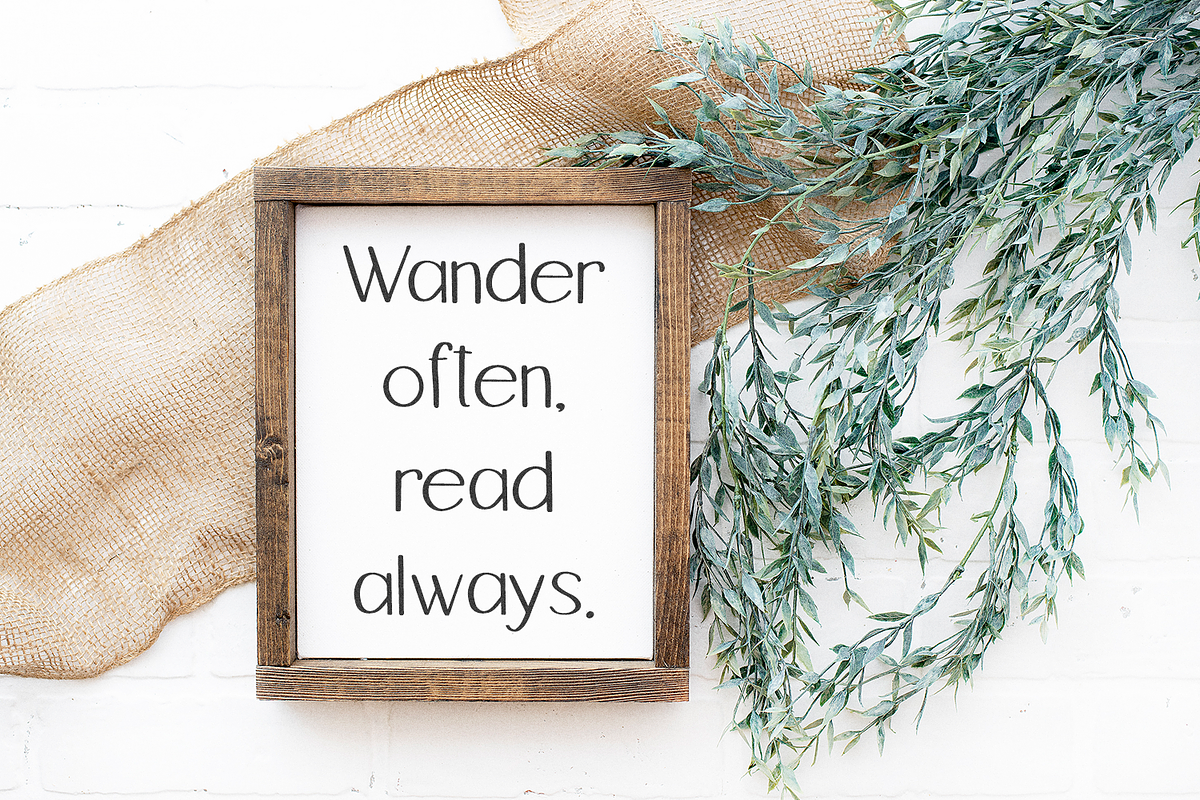 Bookish Sans, a Handwritten Font by Beck McCormick (Photo 7 of 10)