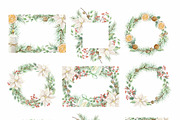 Cozy Christmas. Watercolor Clip Art., a Seasonal Illustration by Farida Bik (Thumbnail 5 of 13)