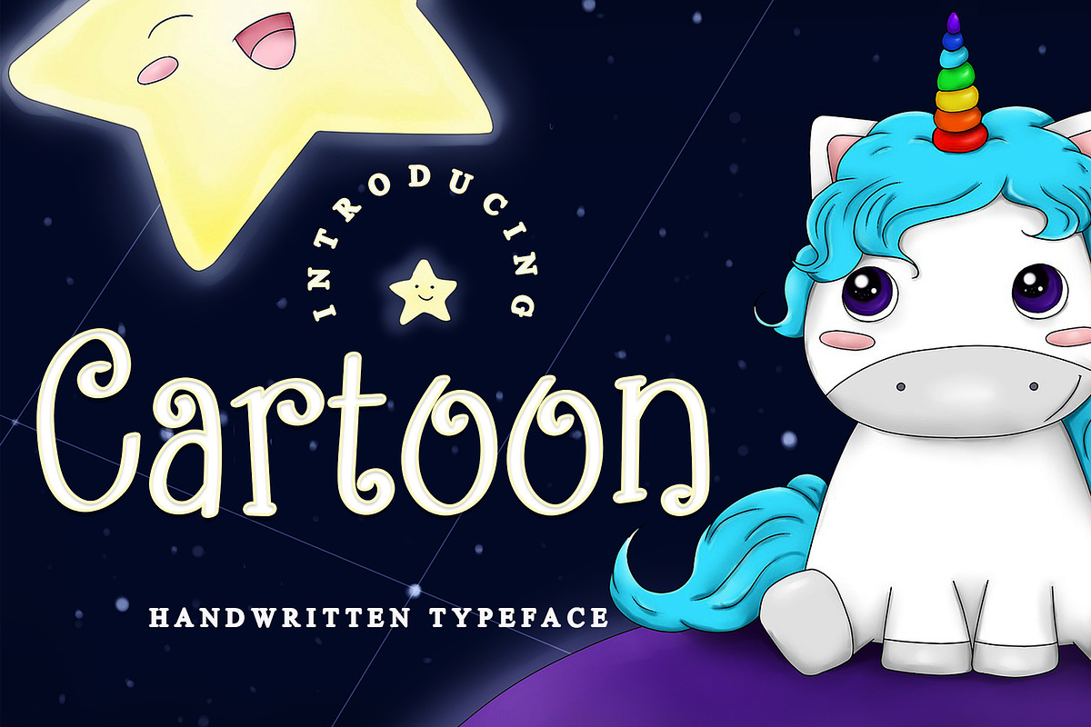 Font Cartoon | Disney Font, a Slab Serif Font by Gia Letter (Photo 1 of 9)