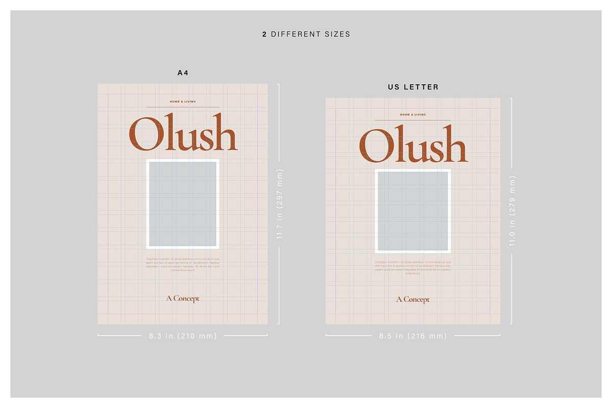OLUSH Multipurpose Catalog, a Magazine Template by Arif Tri Ananta (Photo 6 of 14)
