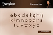 Benelist - Sans Serif Typeface Font, a Sans Serif Font by Rishsketch (Thumbnail 10 of 14)