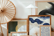 BLACK & WOOD | 32 Frame mockup set, a Household Mockup by SCHÉRI (Thumbnail 11 of 14)