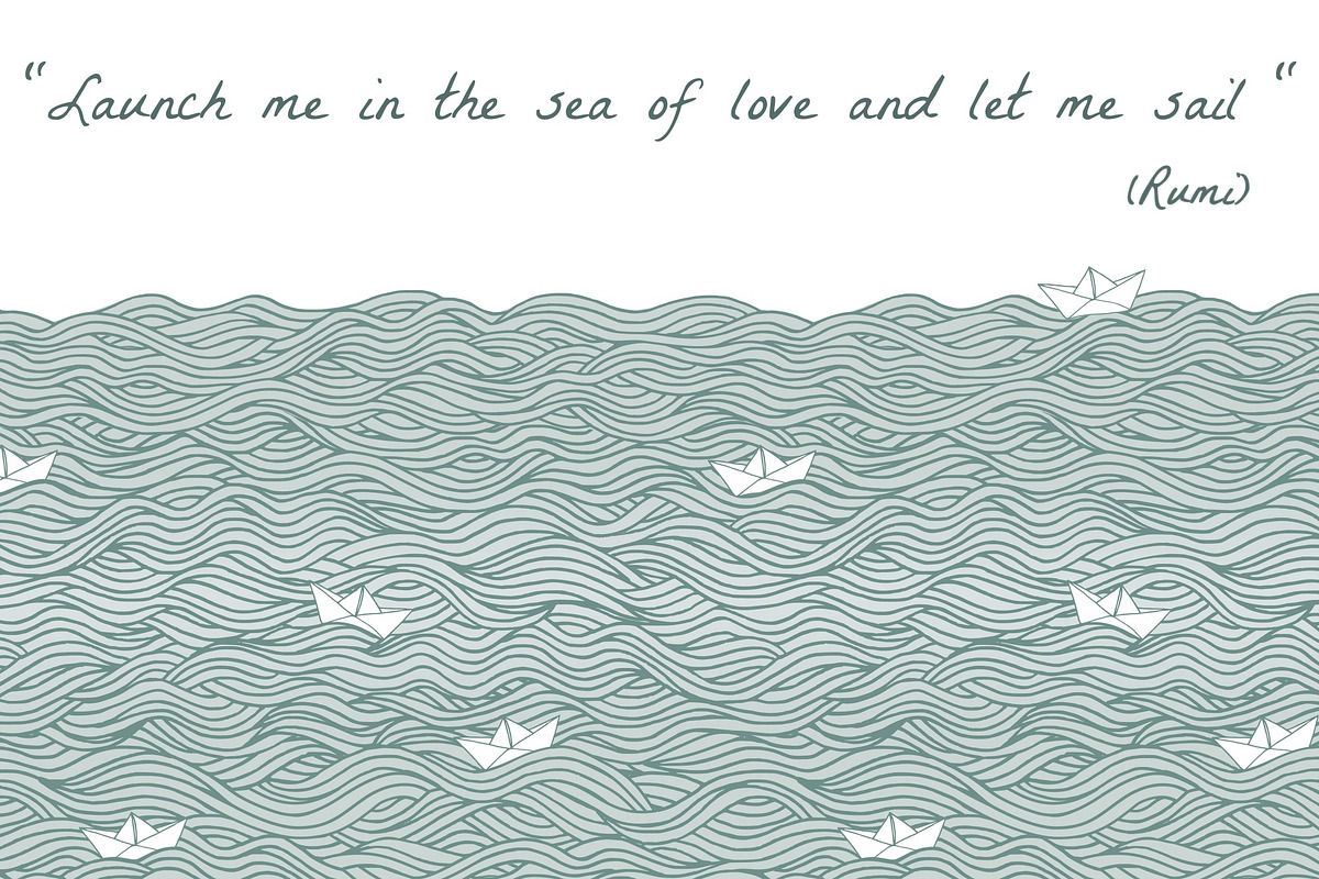 Let me sail - Seamless Pattern, a Pattern Graphic by Franzi draws (Photo 4 of 5)