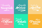 Baratie, a Script Font by Bokuto Studio (Thumbnail 4 of 8)