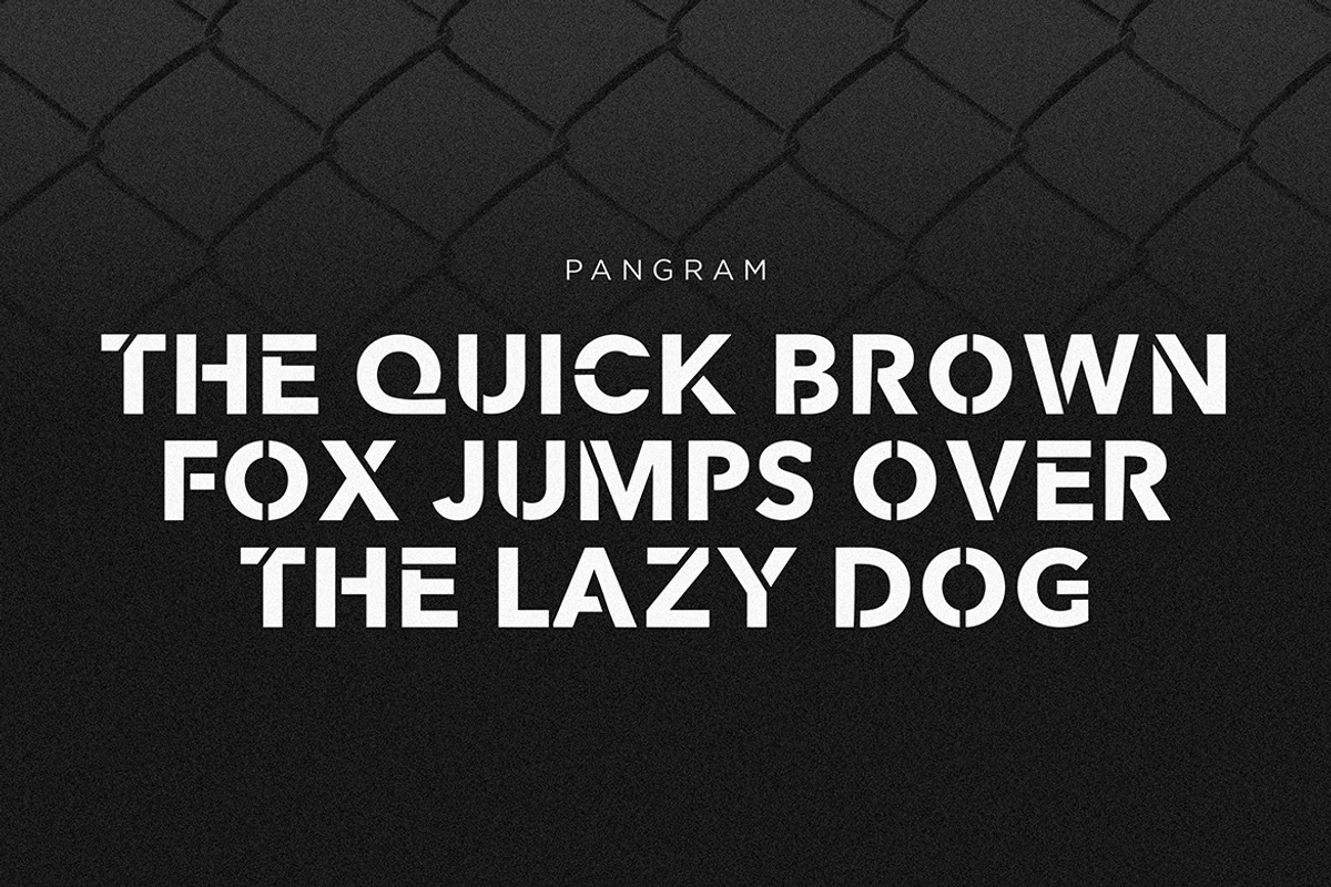 Iron Guard, a Font by zerologicstudio (Photo 5 of 8)