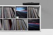 Vinyl Record Mockup 4, a Packaging Mockup by KIPET (Thumbnail 9 of 15)