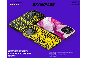 IPhone 15 Snap Tough Case Collection