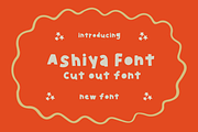 Ashiya - Playful Cutout HandDrawn, a Handwritten Font by Ashiya Pixel (Thumbnail 8 of 13)