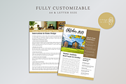 Real Estate Newsletter October, a Flyer Template by yesitisprintable (Thumbnail 2 of 5)