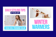Winter Social Media Post Template, an UI Kit Template by ContestDesign (Thumbnail 5 of 6)