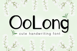 Oolong Handwriting Font