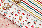 Floral Christmas clipart & pattern, an Animal Illustration by Cozy pattern shop (Thumbnail 5 of 14)